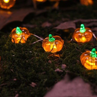 Led-pompoen Jack-O'-Lantern lichtslingers