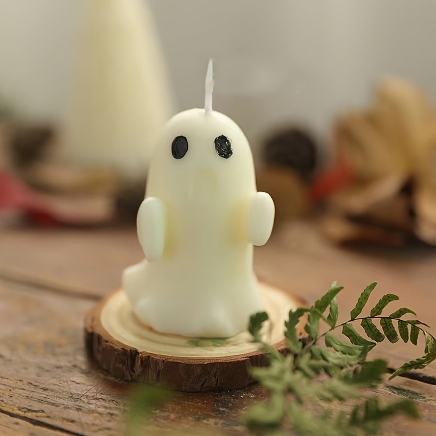 Handgemaakte Halloween Ghost geurkaars